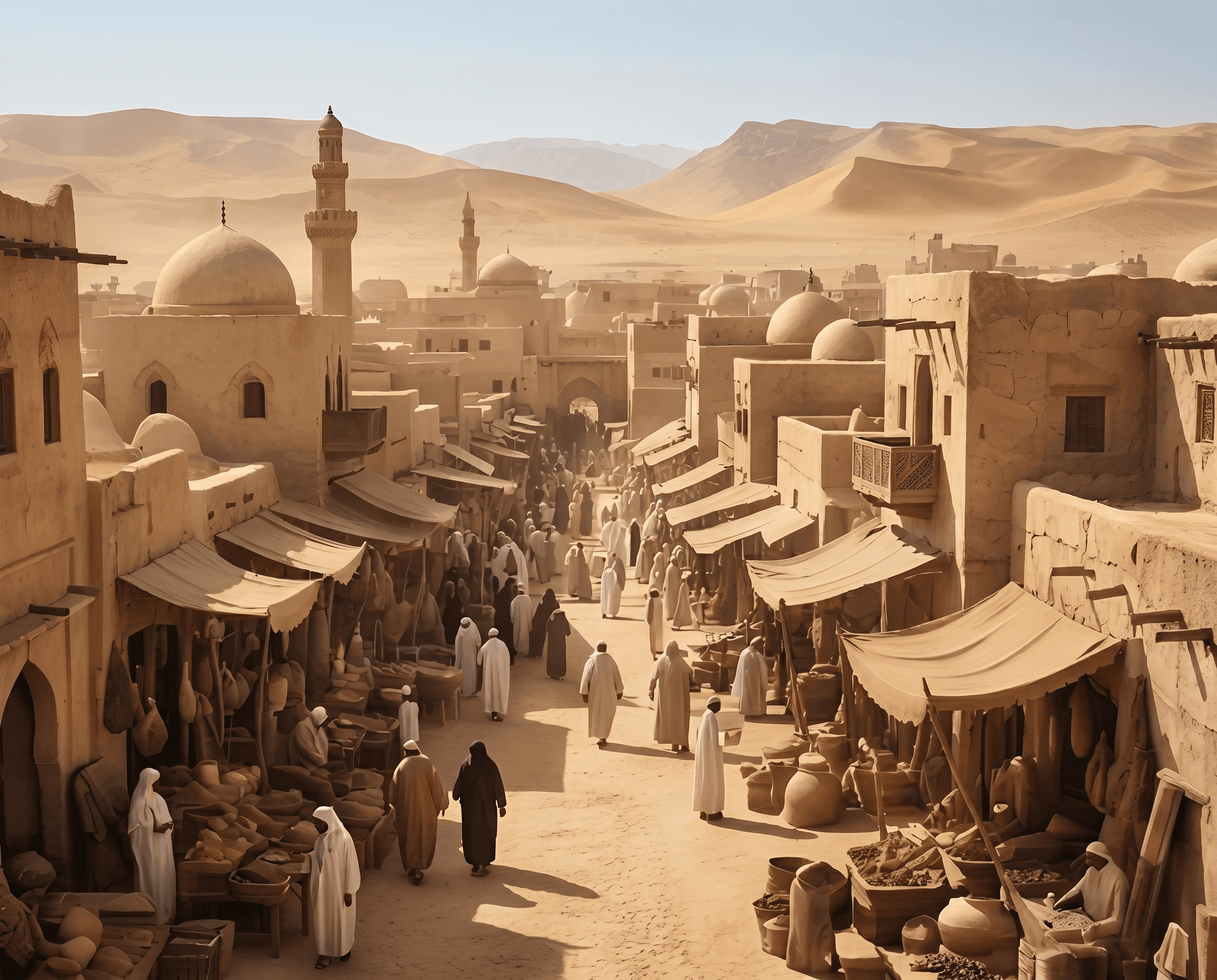 Souk du Moyen-Orient